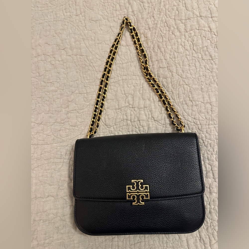 Tory Burch Black Leather Crossbody Bag - Picture 7 of 11